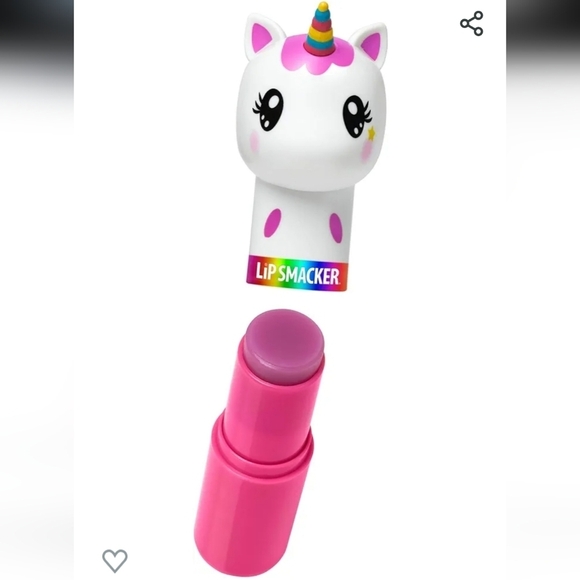 Lip Smacker 2pk Lippy Pal Unicorn Flavored Lip Balm Clear Matte in Unicorn Magic - Picture 2 of 5